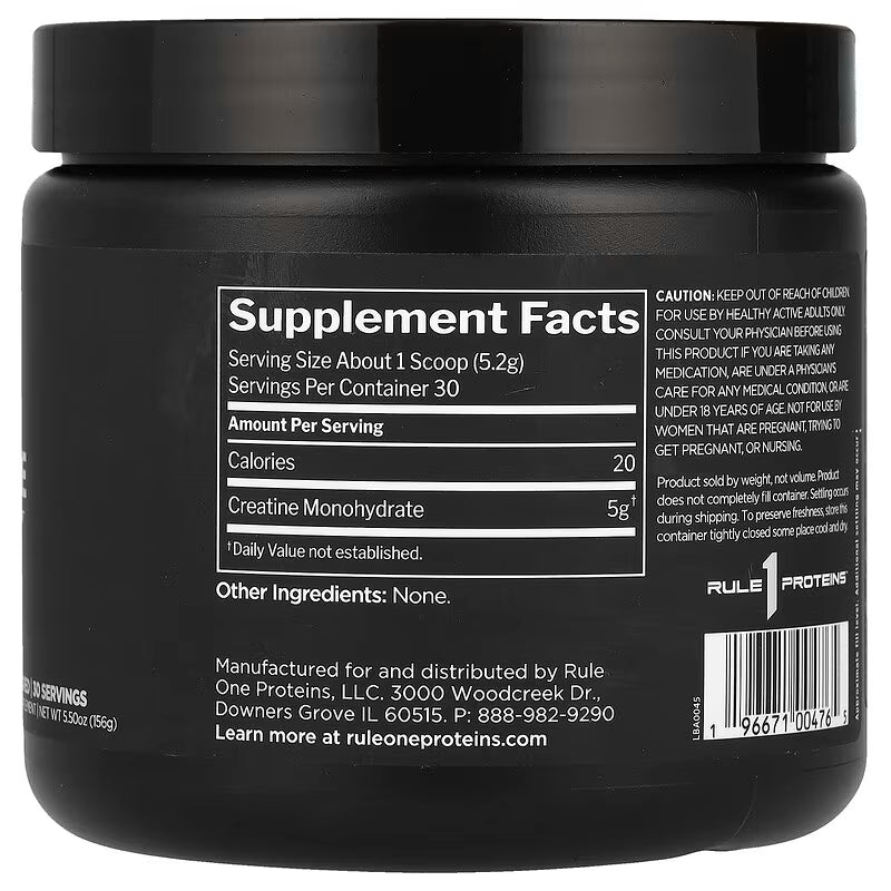 R1 Creatine Unflavoured